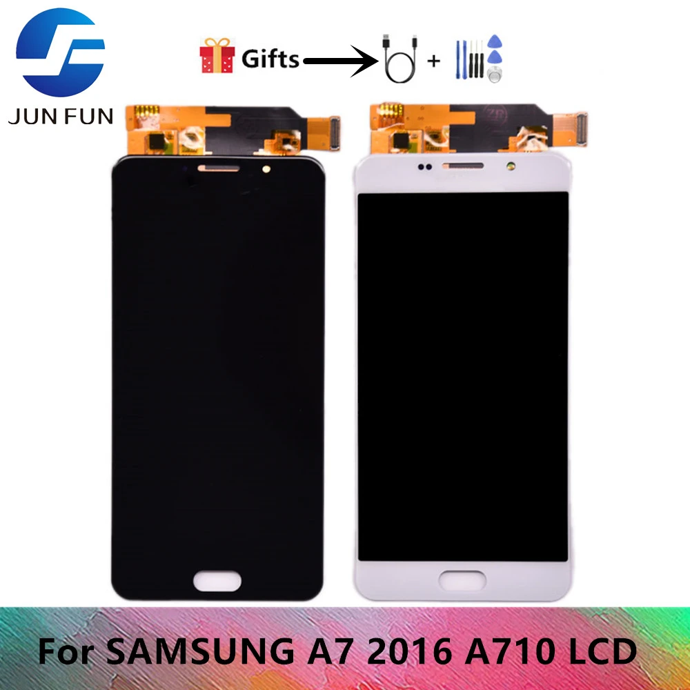 5.5" For SAMSUNG GALAXY A7 2016 A710 LCD Display Touch Screen Digitizer Assembly For SAMSUNG A710F LCD
5.5" For SAMSUNG GALAXY A7 2016 A710 LCD Display Touch Screen Digitizer Assembly For SAMSUNG A710F LCD