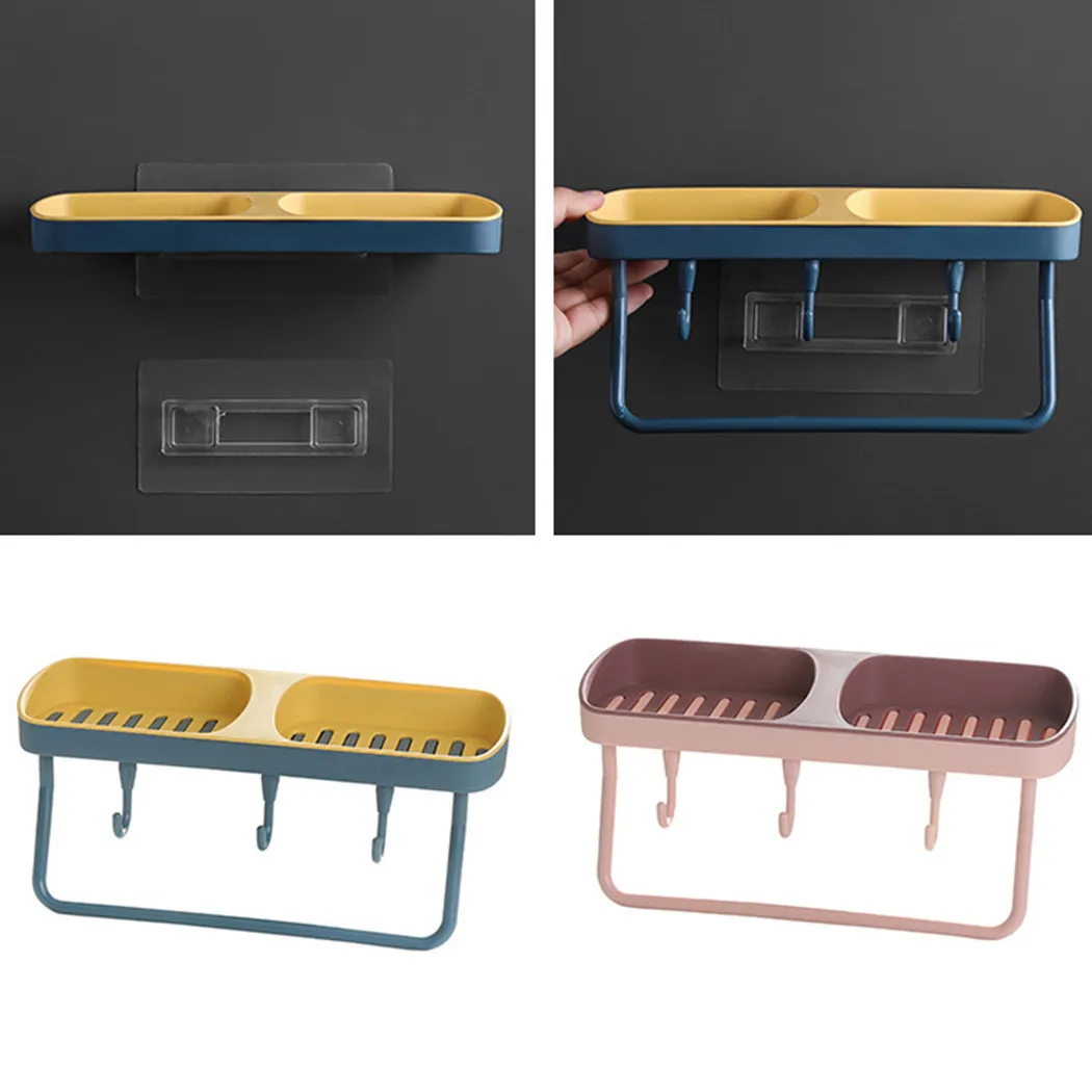1x Shelf 26.7x10.2x4.1cm High Quality PP Material Hanging Bathroom Shower Suction Shelf Tidy Wall Storage Basket With Hook
1x Shelf 26.7x10.2x4.1cm High Quality PP Material Hanging Bathroom Shower Suction Shelf Tidy Wall Storage Basket With Hook
