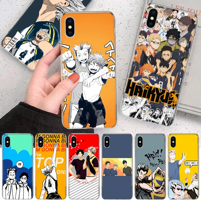 Cute Japan Anime Oya Haikyuu Soft Phone Case For IPhone 11 12 13 Pro MAX XR X XS Mini Apple 8 7 Plus 6 6S SE 5S Fundas Coque
Cute Japan Anime Oya Haikyuu Soft Phone Case For IPhone 11 12 13 Pro MAX XR X XS Mini Apple 8 7 Plus 6 6S SE 5S Fundas Coque