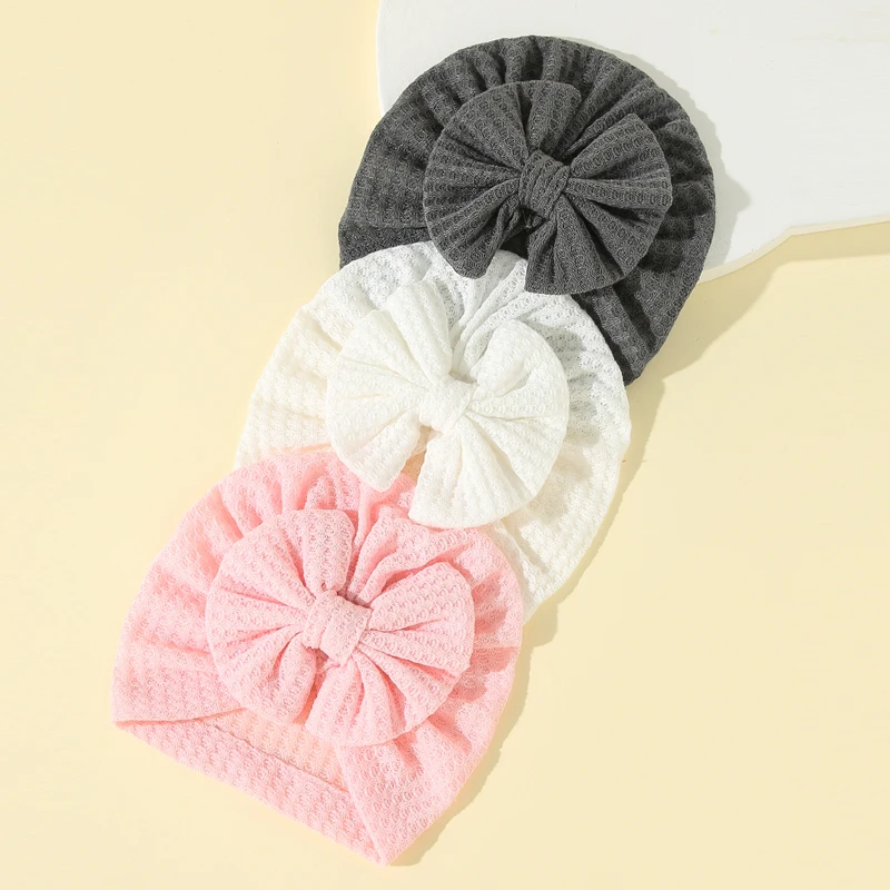 3Pcs Baby Waffle Hat Turban Newborn Baby Girl Bowknot Hat Beanie Cap Autumn Winter Infant Toddler Kids Girls Bonnet Photograp
3Pcs Baby Waffle Hat Turban Newborn Baby Girl Bowknot Hat Beanie Cap Autumn Winter Infant Toddler Kids Girls Bonnet Photograp
