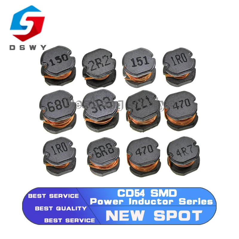 

10PCS Inductor CD32 Power Inductance SMD 2.2UH 3.3UH 4.7UH 6.8UH 10UH 15UH 22UH 33UH 47UH 68UH 100UH 150UH 220UH 330UH 470UH New