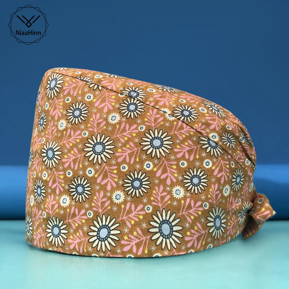 New Multicolor Breathable scrub pattern Cartoon cap nutritionist cap scrub housekeeping sweat-absorbent accessories printing hat
New Multicolor Breathable scrub pattern Cartoon cap nutritionist cap scrub housekeeping sweat-absorbent accessories printing hat