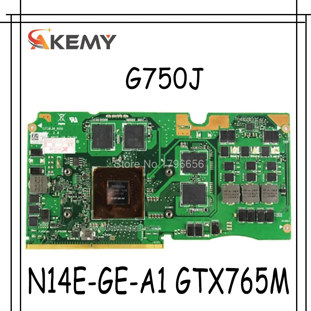 Akemy GTX765M 2G VGA карта для For Asus ROG G750J G750Js g750JM карта для ноутбука G750JW N14E-GE-A1 GeForce GTX765M графическая карта, видеокарта
Akemy GTX765M 2G VGA карта для For Asus ROG G750J G750Js g750JM карта для ноутбука G750JW N14E-GE-A1 GeForce GTX765M графическая карта, видеокарта