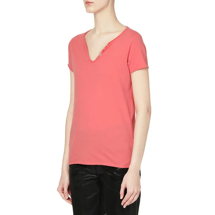 2021 Women's Short-sleeved T-shirt Casual Personality U-neck Back Printing T-shirt Tops
2021 Women's Short-sleeved T-shirt Casual Personality U-neck Back Printing T-shirt Tops