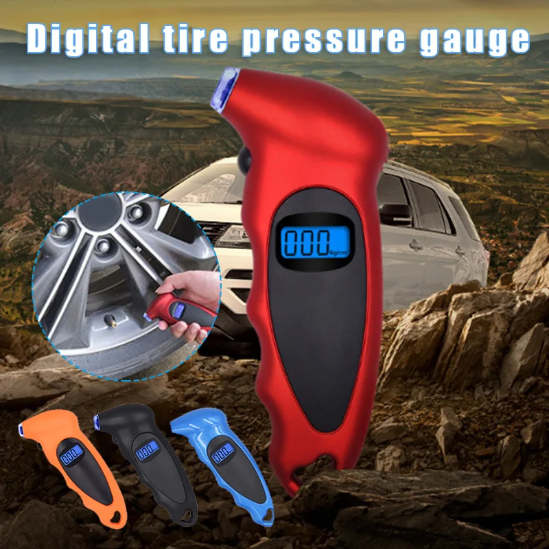Цифровой манометр с подсветкой, высокоточный цифровой инструмент для контроля давления в шинах M8617
Цифровой манометр с подсветкой, высокоточный цифровой инструмент для контроля давления в шинах M8617