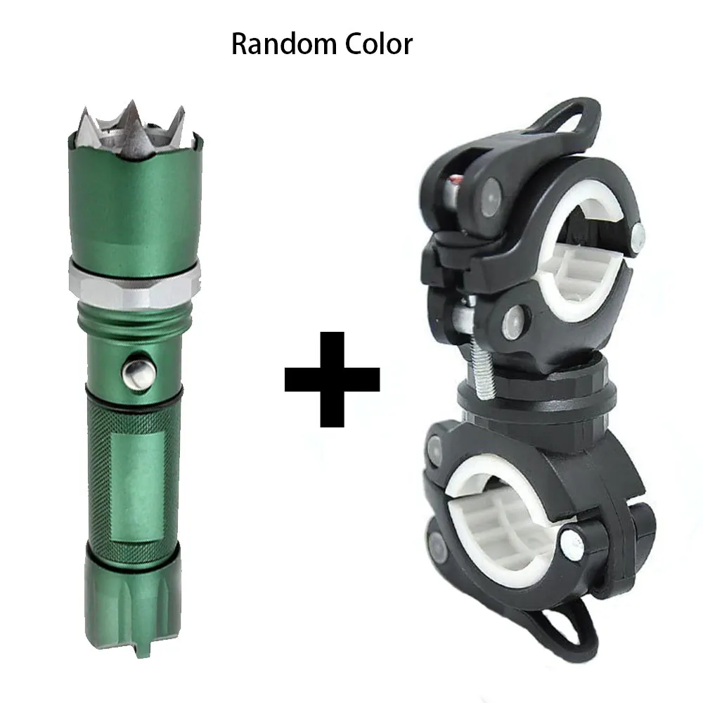 Flashlight Self Defense LED Far Irradiation Lamp Hunting Emergency Self-defense Tactical Women Defend Weapon
Flashlight Self Defense LED Far Irradiation Lamp Hunting Emergency Self-defense Tactical Women Defend Weapon
