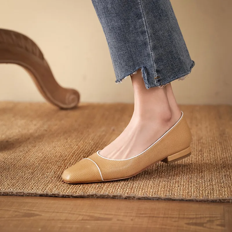 MEMUNIA New Arrive Pumps Women Shoes Square Toe Slip On Comfortable Thick Heel Casual Single Shoes Women Genuine Leather Shoes
MEMUNIA New Arrive Pumps Women Shoes Square Toe Slip On Comfortable Thick Heel Casual Single Shoes Women Genuine Leather Shoes
