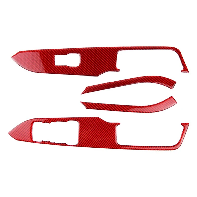 for Ford Mustang 2015-2021 Carbon Fiber Window Lift Panel Switch Cover Trim 2Pcs Car Interior Accessories
for Ford Mustang 2015-2021 Carbon Fiber Window Lift Panel Switch Cover Trim 2Pcs Car Interior Accessories