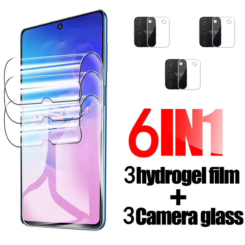 6IN1 Hydrogel Film for Samsung Galaxy S10 Lite Camera Lens Film & Hydrogel Film Screen Protectors Protective Guard HD Clear
6IN1 Hydrogel Film for Samsung Galaxy S10 Lite Camera Lens Film & Hydrogel Film Screen Protectors Protective Guard HD Clear
