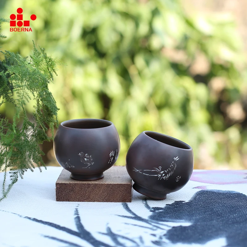 BOERNA 2pcs Chinese Doubei Nixing Pottery handmade Teacups teapot Tea Cup teacup Customized Carving China teaset Tea Pot Tea Set
BOERNA 2pcs Chinese Doubei Nixing Pottery handmade Teacups teapot Tea Cup teacup Customized Carving China teaset Tea Pot Tea Set