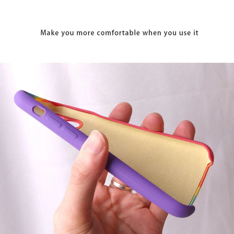 Oppselve Rainbow Phone Case for iPhone 11 Pro Max SE 2 2020 Splicing Color Back Cover Coque for iPhone XS Max XR X 7 8 6 6S Plus
Oppselve Rainbow Phone Case for iPhone 11 Pro Max SE 2 2020 Splicing Color Back Cover Coque for iPhone XS Max XR X 7 8 6 6S Plus