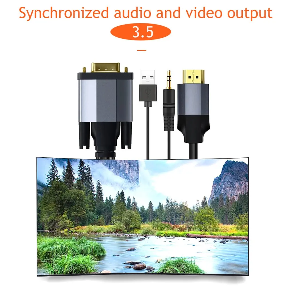 Аудиоадаптер 2 м, VGA-HDMI-совместимый алюминиевый сплав с аудио, поддержка высокого разрешения, VGA-HDMI-совместим с аудио
Аудиоадаптер 2 м, VGA-HDMI-совместимый алюминиевый сплав с аудио, поддержка высокого разрешения, VGA-HDMI-совместим с аудио