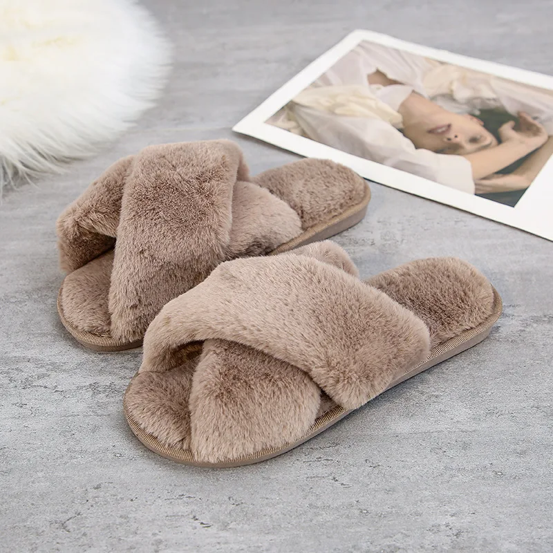Women Slippers Winter Shoes Soft Home Cotton Shoes Slip-On Indoor Platform Flat Casual Fashion Female Faux Fur Slippers Woman
Women Slippers Winter Shoes Soft Home Cotton Shoes Slip-On Indoor Platform Flat Casual Fashion Female Faux Fur Slippers Woman