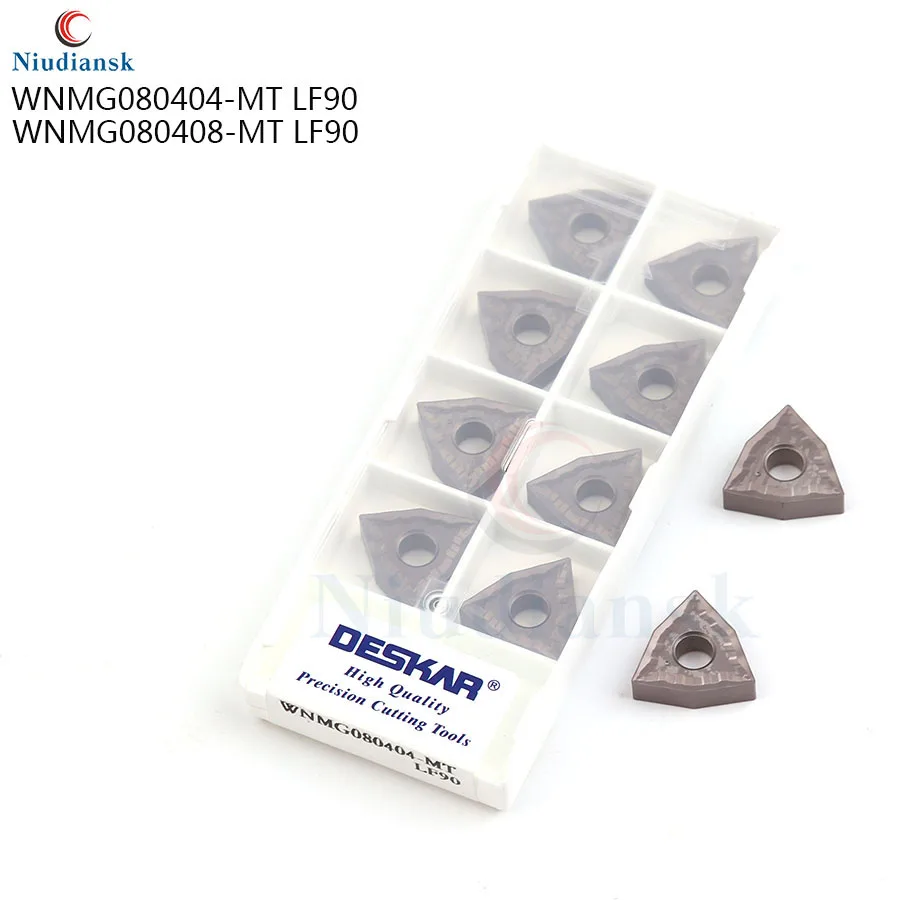 High quality WNMG080404-MT LF90 WNMG080408-MT LF90 Cermet inserts Carbide inserts CNC lathe turning tools,For Finish Machining
High quality WNMG080404-MT LF90 WNMG080408-MT LF90 Cermet inserts Carbide inserts CNC lathe turning tools,For Finish Machining