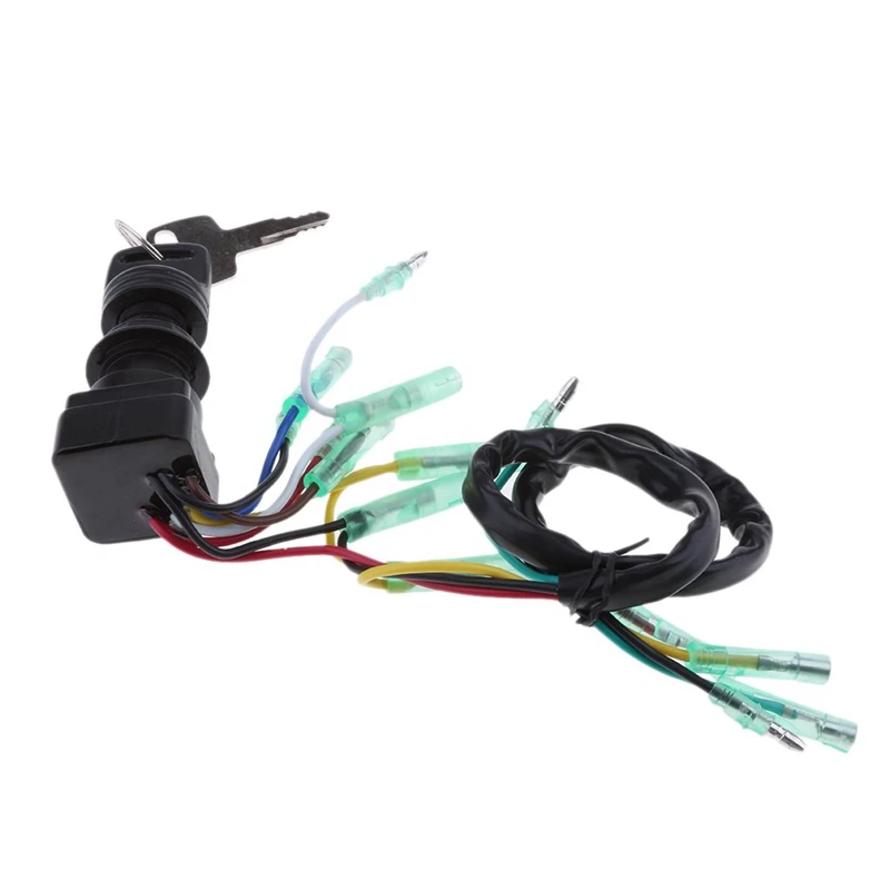 Ignition Switch Key Assy for Yamaha Outboard Motor Control Box with Boat Outboard Propeller for Yamaha 25-60HP
Ignition Switch Key Assy for Yamaha Outboard Motor Control Box with Boat Outboard Propeller for Yamaha 25-60HP