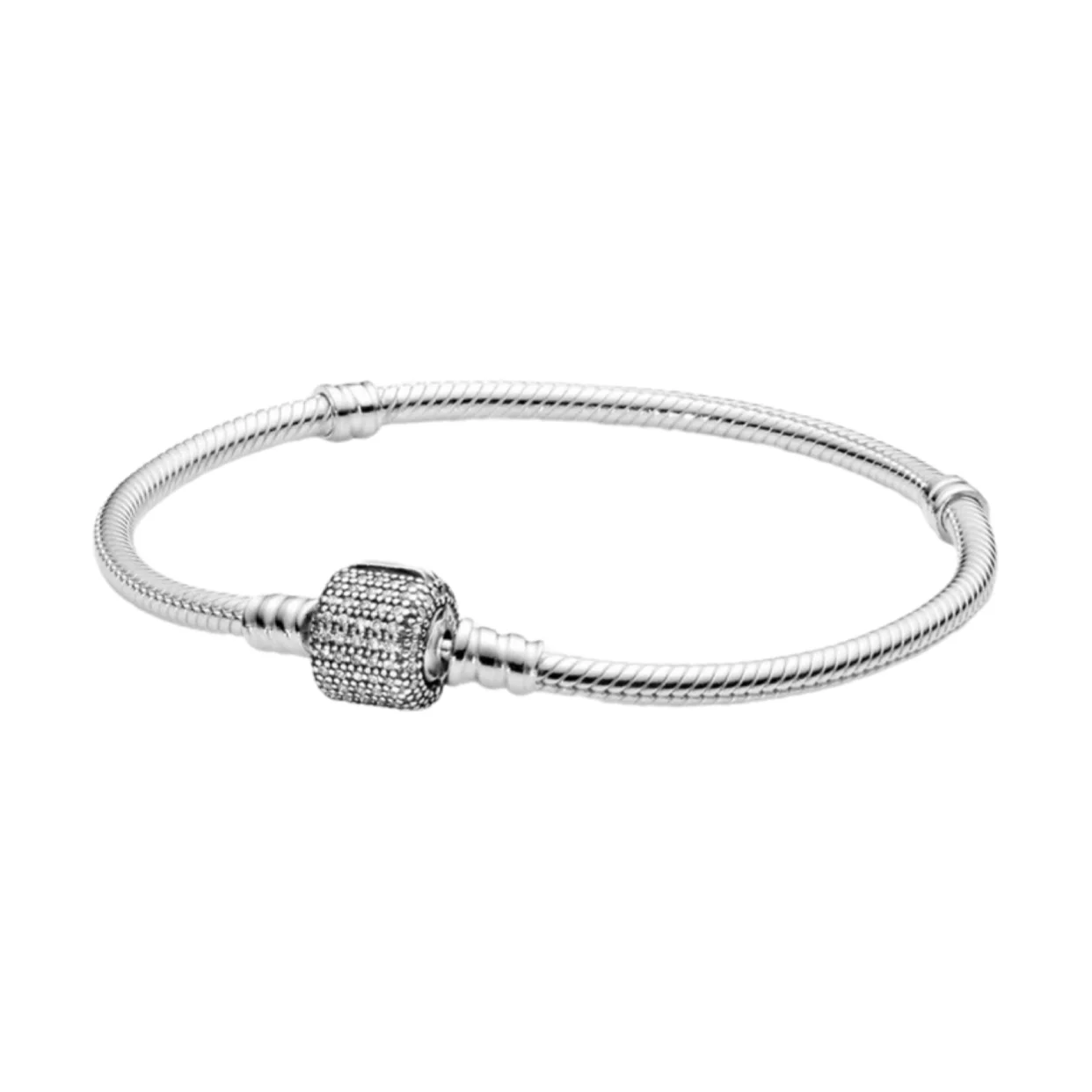 Hot Sale 100% 925 sterling silver bracelet for Women fit original Pan Charm chain Snake bracelet crown style classic DIY jewelry
Hot Sale 100% 925 sterling silver bracelet for Women fit original Pan Charm chain Snake bracelet crown style classic DIY jewelry
