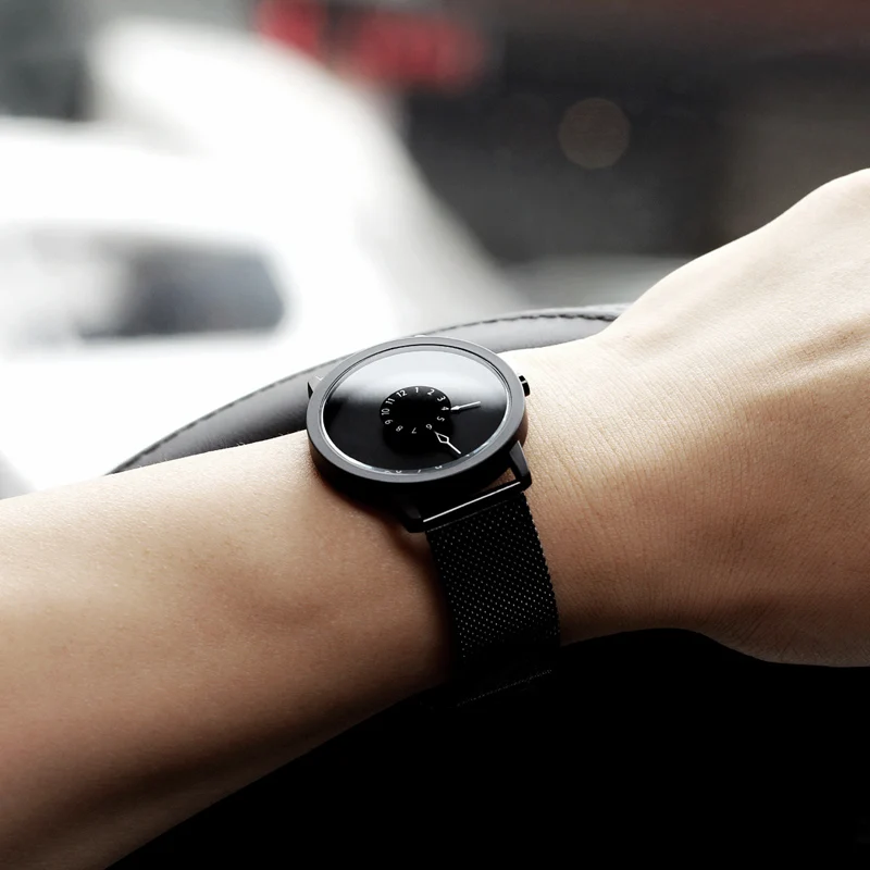 2019 men gift Enmex brief design creative black face leather strap fun for young fashion unique design clock quartz watches
2019 men gift Enmex brief design creative black face leather strap fun for young fashion unique design clock quartz watches