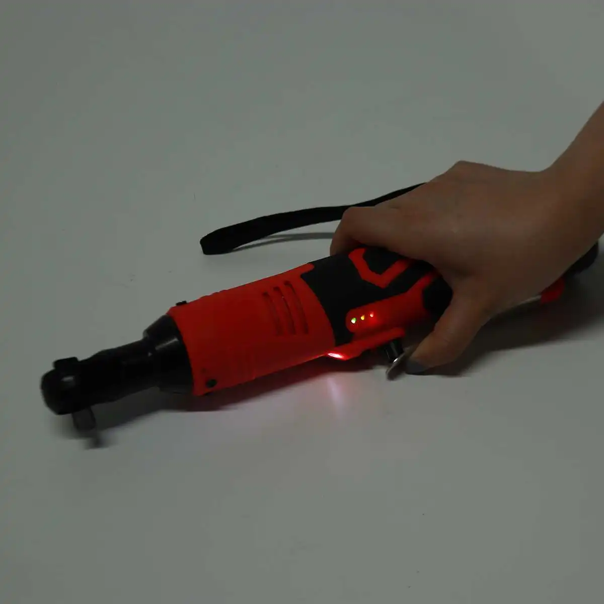 12/18V Cordless Ratchet Wrench With Battery Angle Drill Screwdriver 280RPM 45/65n.m Electric Wrench For Removal Screw Nut
12/18V Cordless Ratchet Wrench With Battery Angle Drill Screwdriver 280RPM 45/65n.m Electric Wrench For Removal Screw Nut