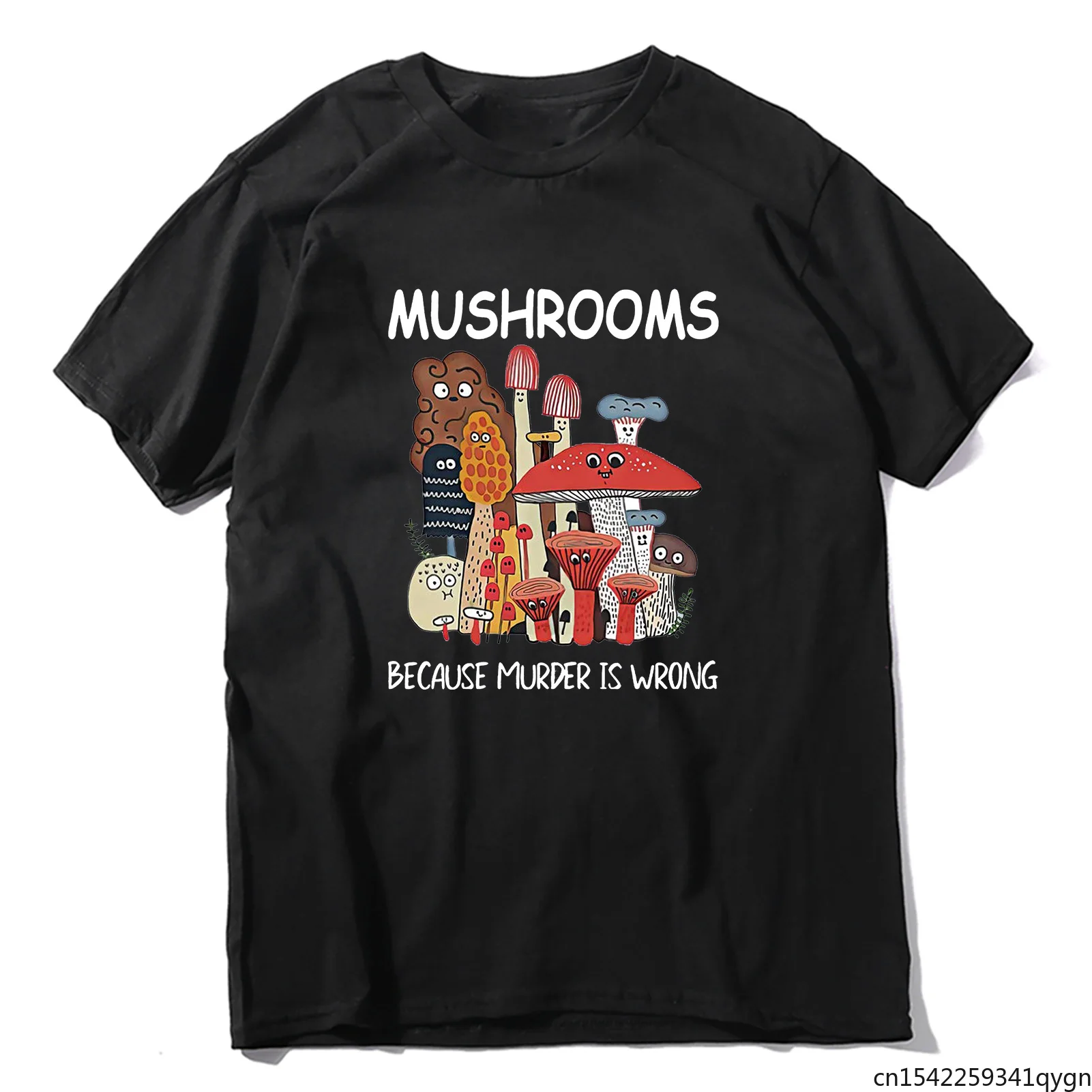 Unisex Mushrooms Because Murder Is Wrong Funny Mycology Mushroom Whisperer Vintage Men's Short Sleeve Novelty TShirt
Unisex Mushrooms Because Murder Is Wrong Funny Mycology Mushroom Whisperer Vintage Men's Short Sleeve Novelty TShirt
