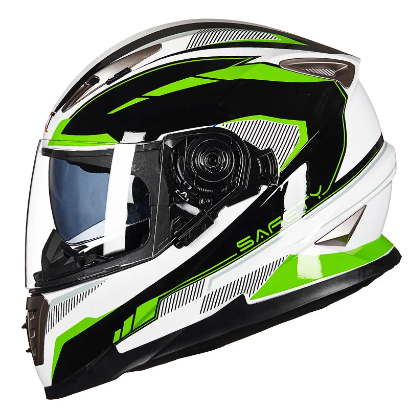 Motorcycle Helmet Double Lens Full Face Men Cycling Racing 4 Seasons Helmets With Built-in Lens Can Be Hidden
Motorcycle Helmet Double Lens Full Face Men Cycling Racing 4 Seasons Helmets With Built-in Lens Can Be Hidden