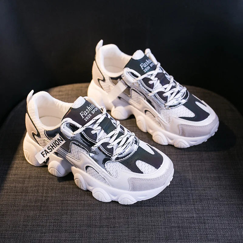 Лучшие черные кроссовки Женская обувь Chaussure Femme Сезон весна-2020 Женские Не