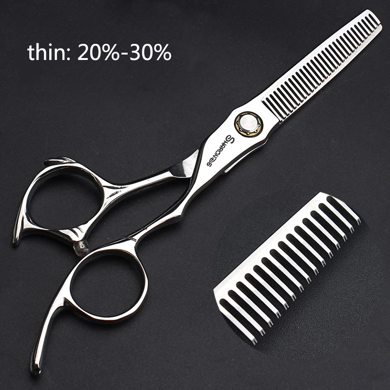Sharonds Bearing Hairdressing Scissors Set Hair Salon Hairdresser Special Scissors 6 & 5.5 inch Cutting and Thinning Scissors
Sharonds Bearing Hairdressing Scissors Set Hair Salon Hairdresser Special Scissors 6 & 5.5 inch Cutting and Thinning Scissors