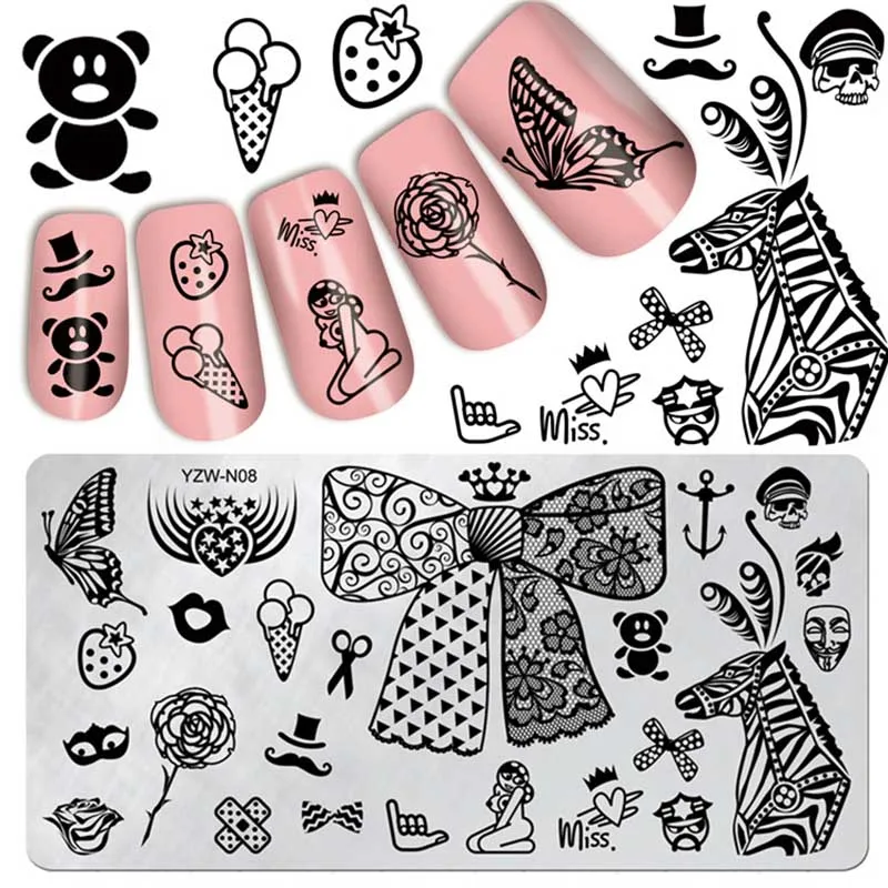 1PC nail art stamping tool Hand painted original manicure Printing plate natural butterfly flower image Templates tools FW046
1PC nail art stamping tool Hand painted original manicure Printing plate natural butterfly flower image Templates tools FW046