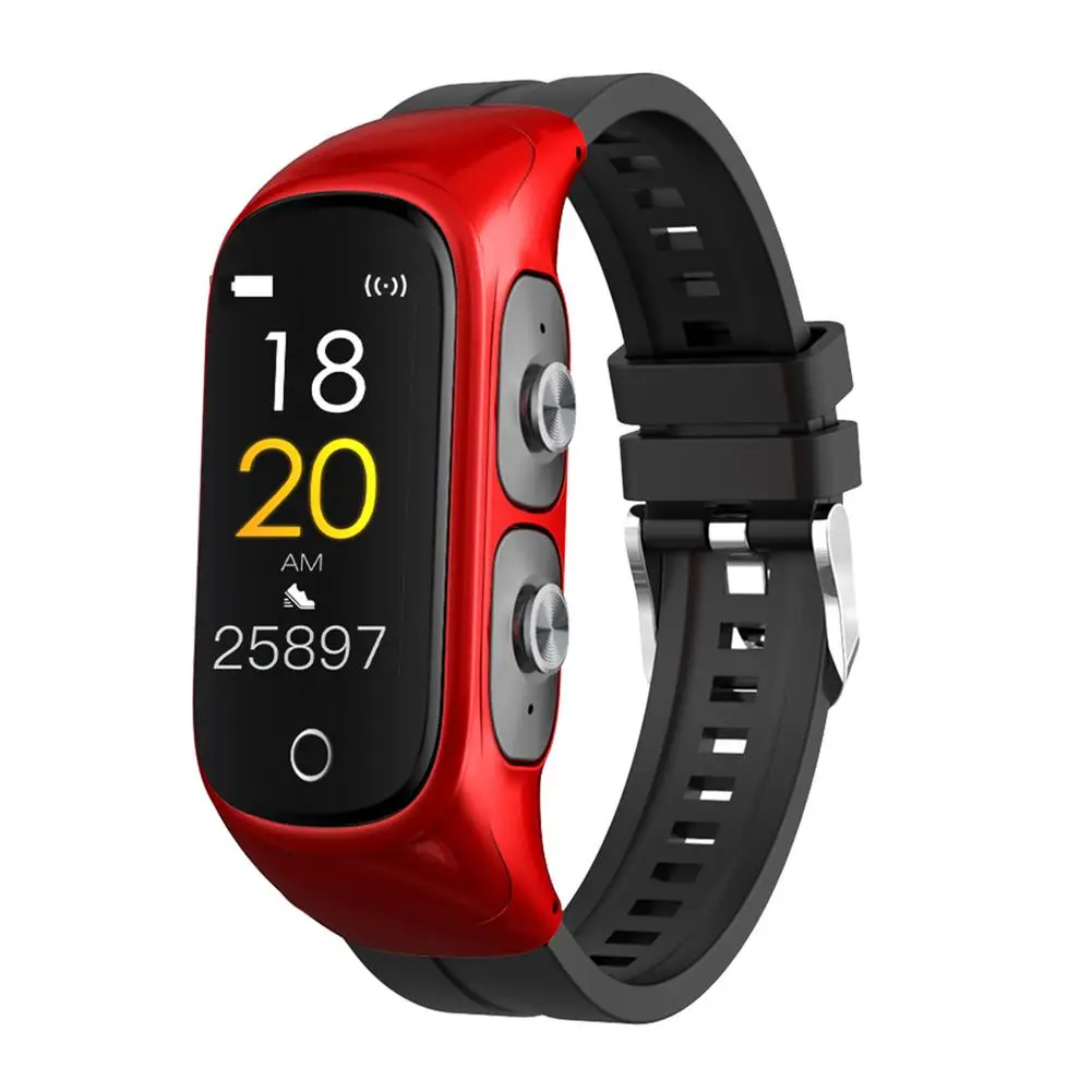 Smart Sports Watch Bracelet Multifunctional TWS Bluetooth 5.0 Headset Watch For N8 220mAh Smartwatch Android 2 In 1 Smart Watch
Smart Sports Watch Bracelet Multifunctional TWS Bluetooth 5.0 Headset Watch For N8 220mAh Smartwatch Android 2 In 1 Smart Watch