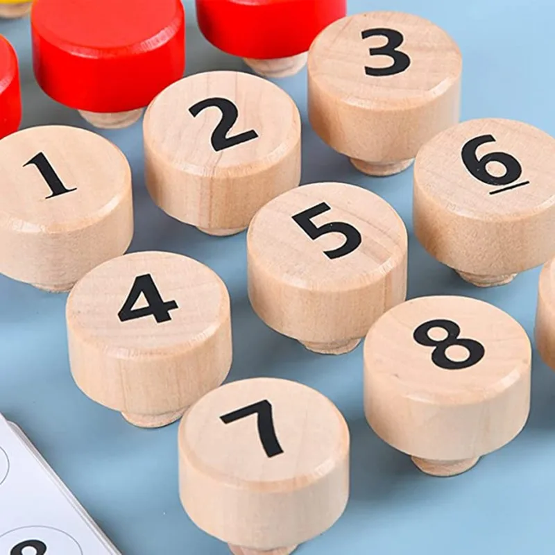 Wooden Tighten The Screws Matching Challenge Table Game Montessori Color Number Cognition Pairing Puzzle Educational Toy Gifts 
Wooden Tighten The Screws Matching Challenge Table Game Montessori Color Number Cognition Pairing Puzzle Educational Toy Gifts