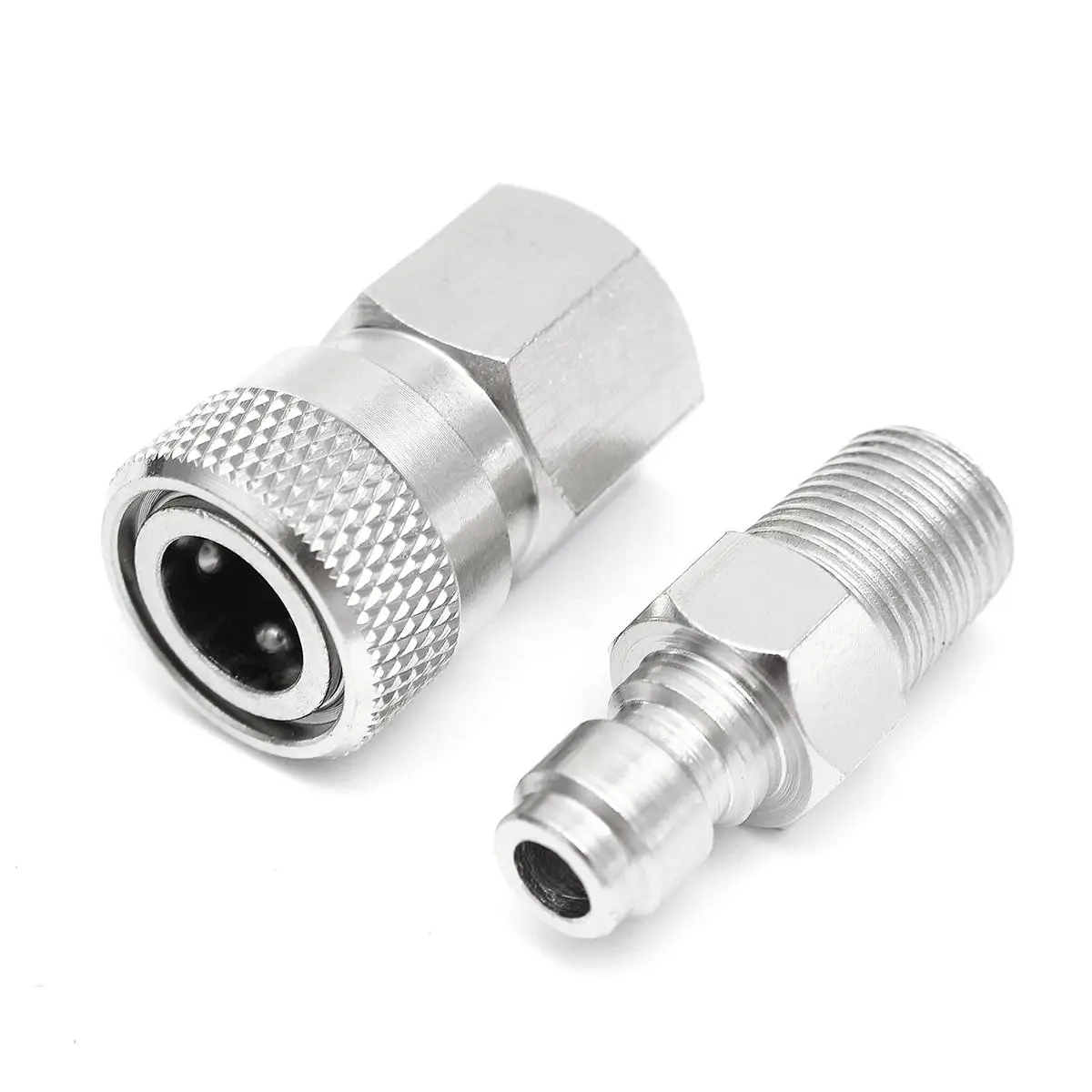 8mm 1/8" npt Paintball Quick Disconnect Male and Female Set Screw Threads Adapter PCP Paintball Accessories
8mm 1/8" npt Paintball Quick Disconnect Male and Female Set Screw Threads Adapter PCP Paintball Accessories