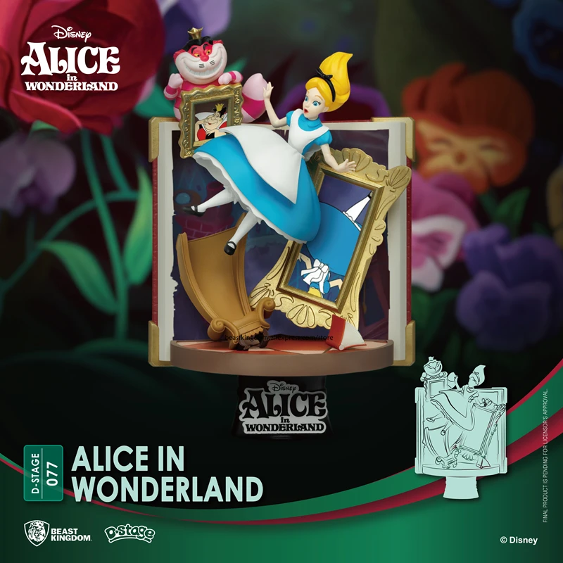 Beast kingdom Disney's Genuine Story Book Series Princess Series ALICE IN WONDERLAND Figure Gift Girls Gift Collection Gift Toy
Beast kingdom Disney's Genuine Story Book Series Princess Series ALICE IN WONDERLAND Figure Gift Girls Gift Collection Gift Toy