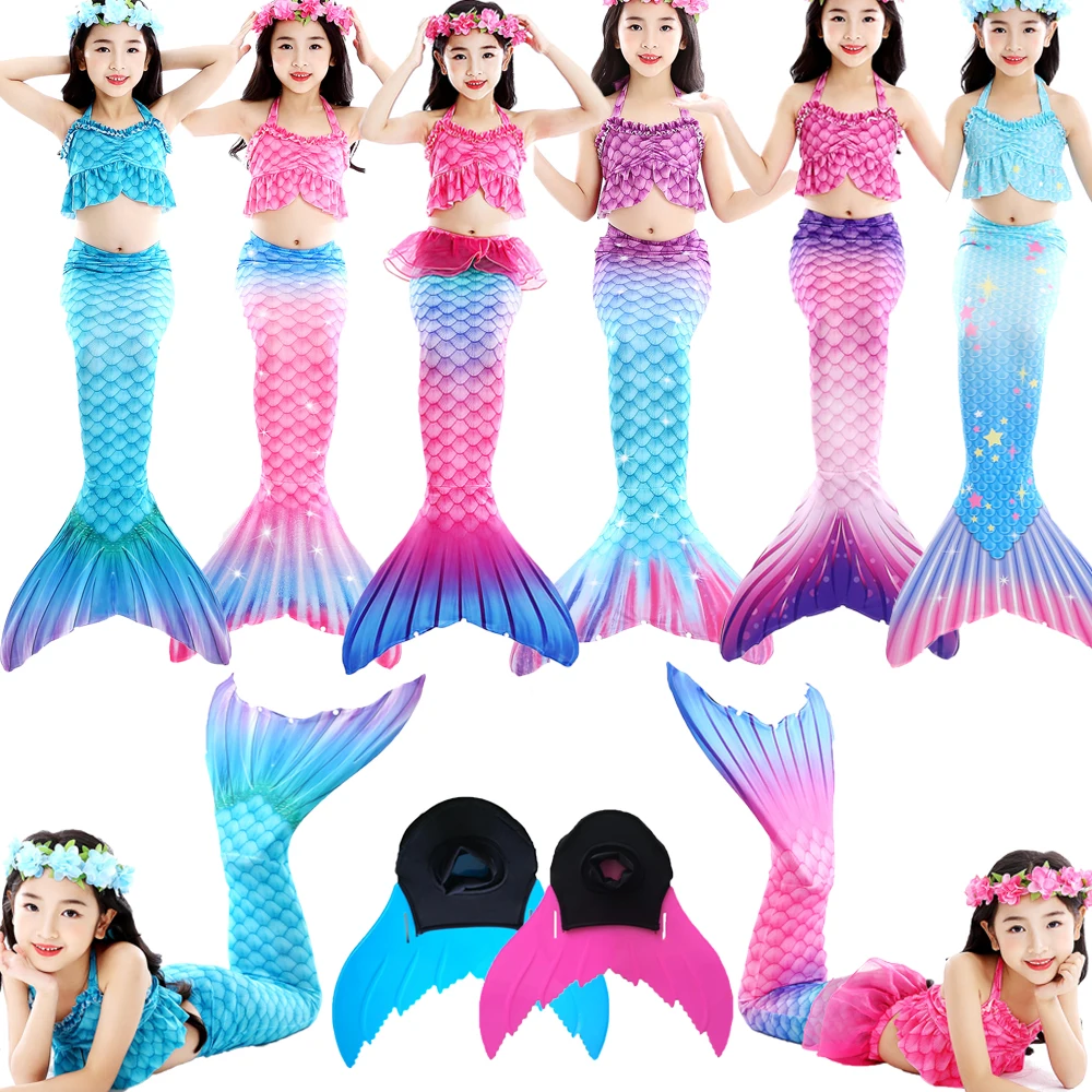 New Kids Girls Mermaid tail with Monofin children girl costume swim girl bikini swimsuit Monofin Pool Party 4pcs set
New Kids Girls Mermaid tail with Monofin children girl costume swim girl bikini swimsuit Monofin Pool Party 4pcs set