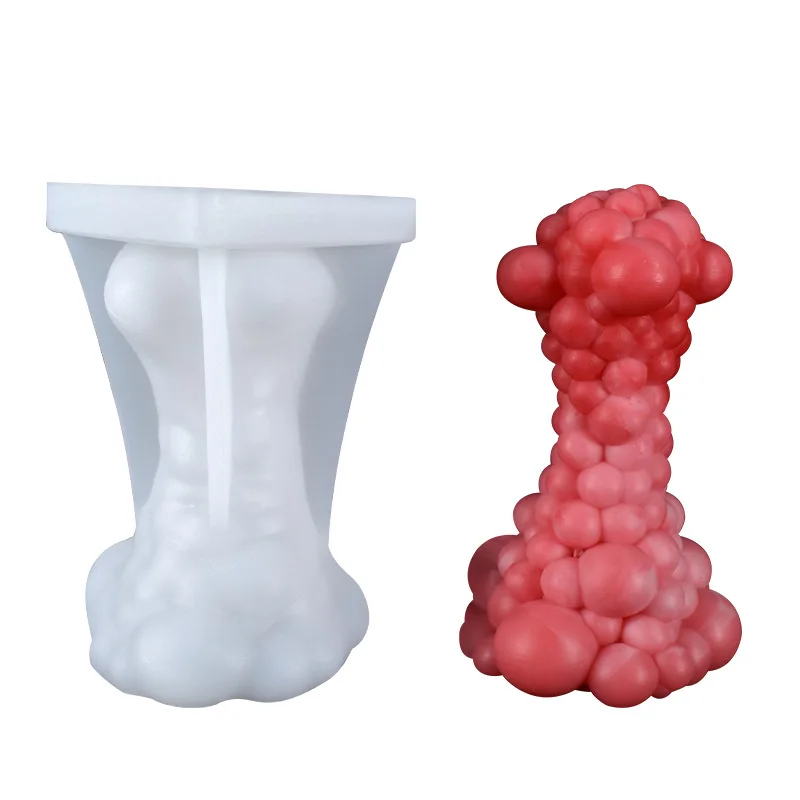 Mushroom Cloud Bubble Candle Silicone Mold for Handmade Desktop Decoration Gypsum Epoxy Resin Aromatherapy Candle Silicone Mould
Mushroom Cloud Bubble Candle Silicone Mold for Handmade Desktop Decoration Gypsum Epoxy Resin Aromatherapy Candle Silicone Mould