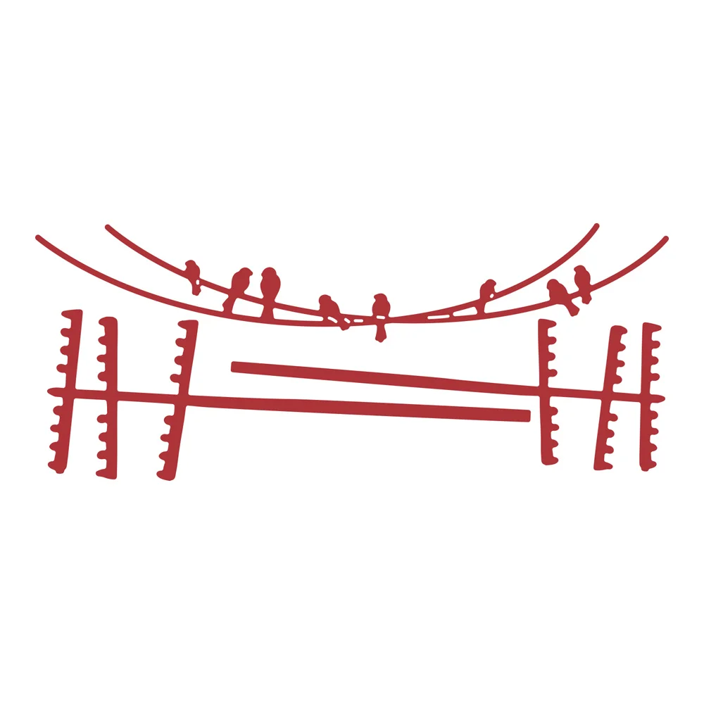 From Afar Telegraph Pole Metal Craft Cutting Dies for Diy Scrapbooking Paper Diary Decoration Manual Handmade for 2021 Embossing 
From Afar Telegraph Pole Metal Craft Cutting Dies for Diy Scrapbooking Paper Diary Decoration Manual Handmade for 2021 Embossing