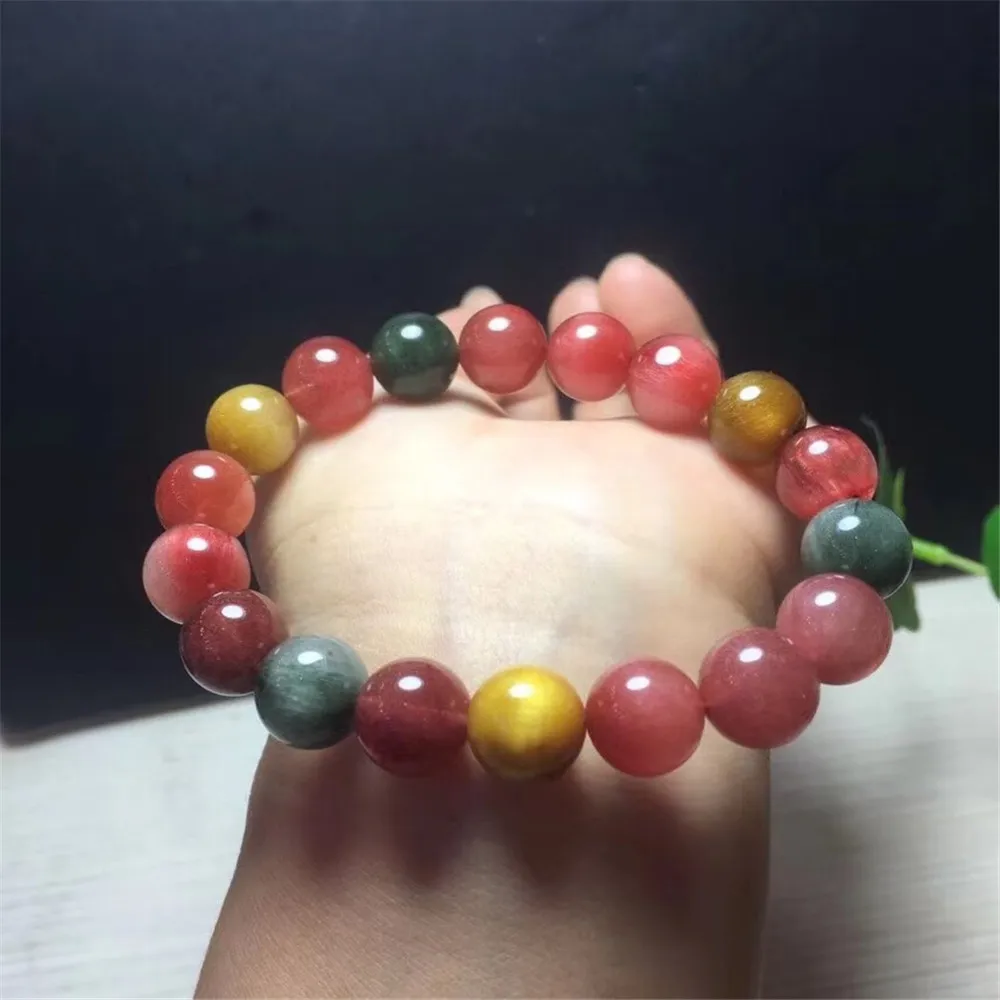Certificate 10mm Natural Copper Rutilated Quartz Bracelet For Women Man Cat Eye Round Beads Stretch Wealth Stone Strands AAAAA
Certificate 10mm Natural Copper Rutilated Quartz Bracelet For Women Man Cat Eye Round Beads Stretch Wealth Stone Strands AAAAA