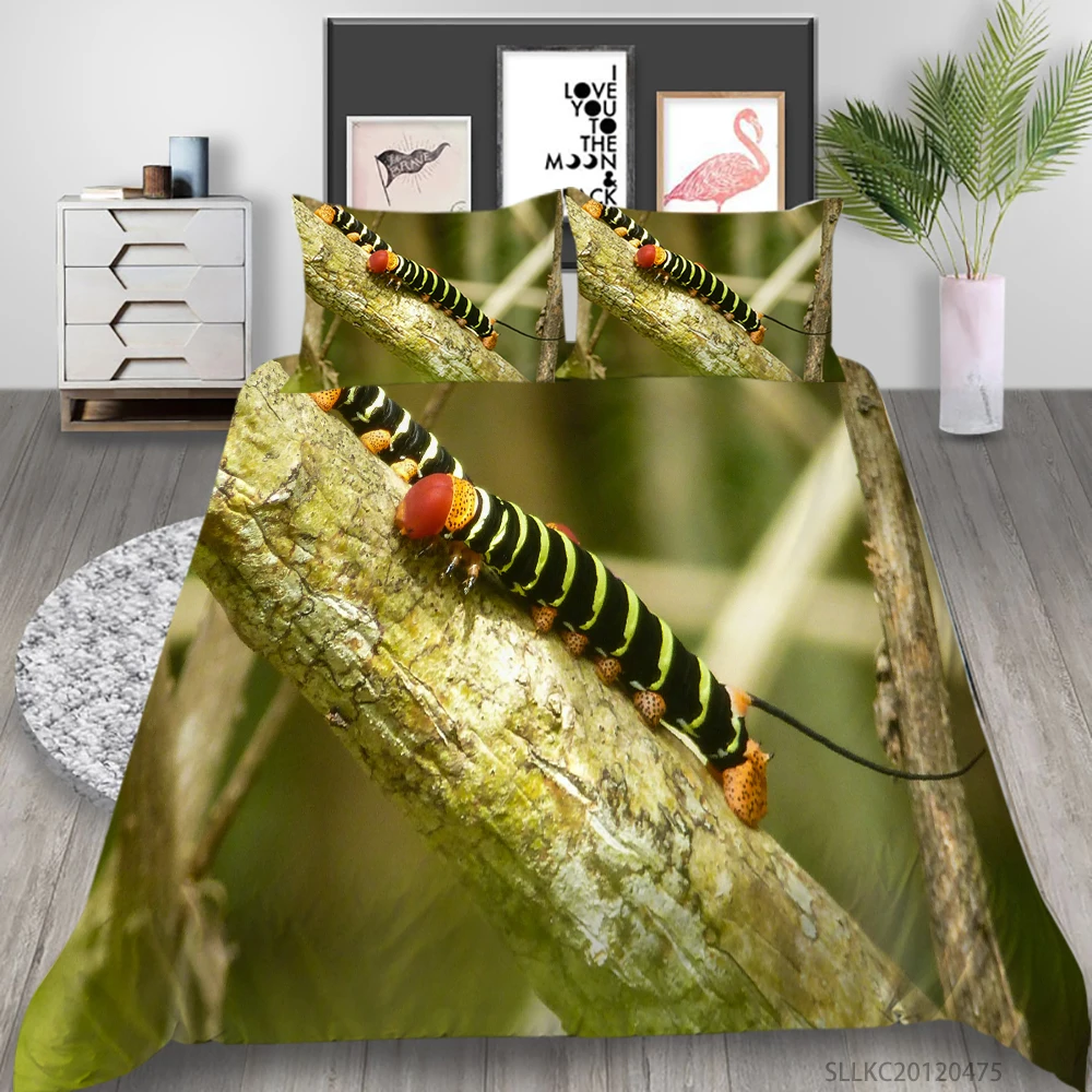 3D Bedding Set Luxury Duvet Cover Set King Queen Comforter Cover Set Insect Print 2/3 Pcs Bedroom Decoration
3D Bedding Set Luxury Duvet Cover Set King Queen Comforter Cover Set Insect Print 2/3 Pcs Bedroom Decoration