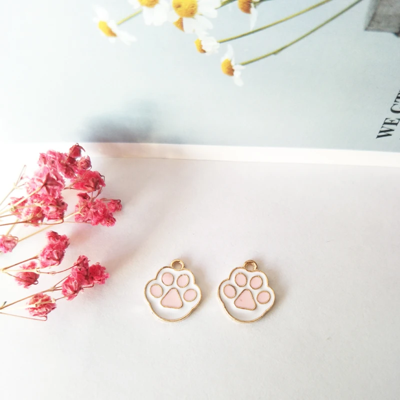 20pcs 15*17mm cute enamel bear's paw charm charm for jewelry making earring pendant bracelet and necklace charms
20pcs 15*17mm cute enamel bear's paw charm charm for jewelry making earring pendant bracelet and necklace charms
