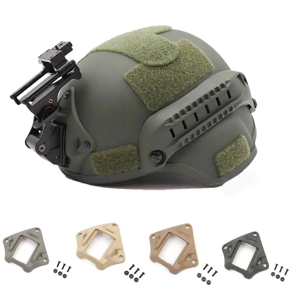 3-Hole Helmet Bracket Mount Accessories FOR OPS FAST Camera Bracket Night Vision Mount Devgru Style For ACH MICH PASGT Helmet
3-Hole Helmet Bracket Mount Accessories FOR OPS FAST Camera Bracket Night Vision Mount Devgru Style For ACH MICH PASGT Helmet