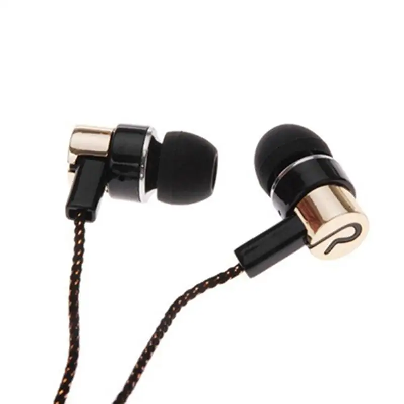 Universal 3.5mm In-Ear Earbud Wired Noise Reduction Stereo Braid Cord Earphone Headset for iPhone Samsung Xiaomi Huawei MP3 MP4
Universal 3.5mm In-Ear Earbud Wired Noise Reduction Stereo Braid Cord Earphone Headset for iPhone Samsung Xiaomi Huawei MP3 MP4