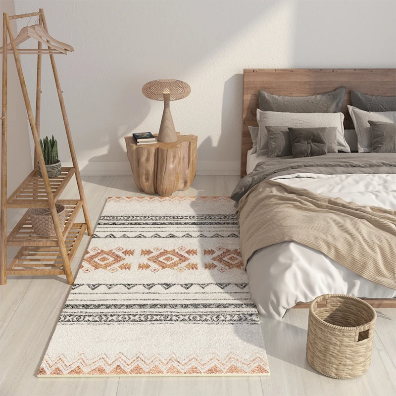 Bay window carpet bedroom modern minimalist ethnic style Bohemia Morocco bedside blanket long strip bed mat
Bay window carpet bedroom modern minimalist ethnic style Bohemia Morocco bedside blanket long strip bed mat