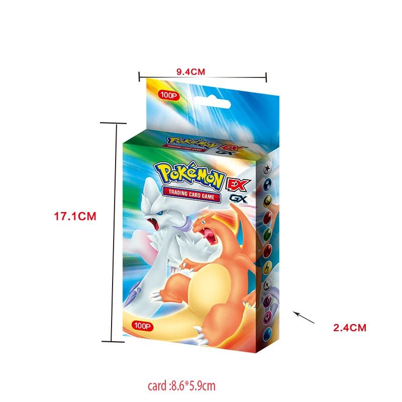 New Takara Tomy 100Pcs Gold Pokemon Cards 20Mega 58Basic 20Gx Box Collectible Trading for Boys Cards Game
New Takara Tomy 100Pcs Gold Pokemon Cards 20Mega 58Basic 20Gx Box Collectible Trading for Boys Cards Game
