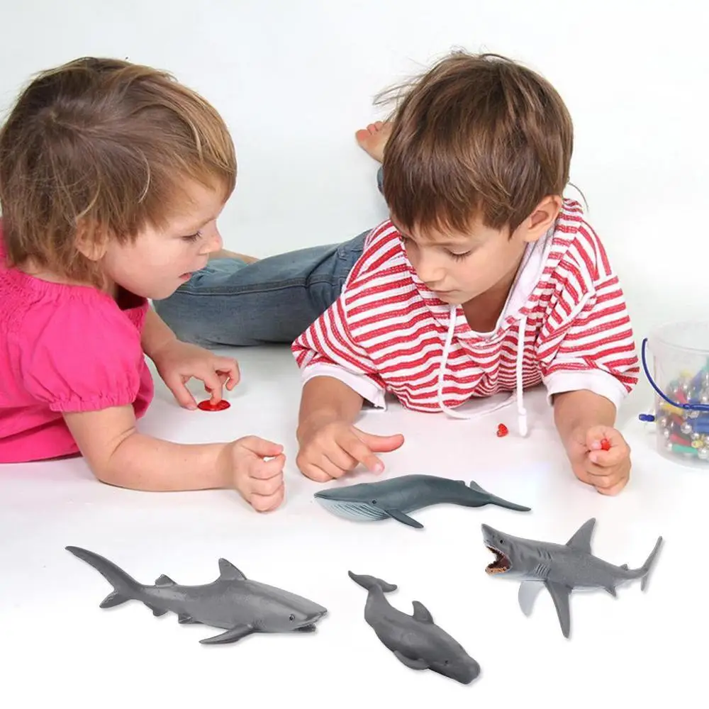 4pcs Sea Life Megalodon Whale Shark Model Action Figure PVC Ocean Marine Animal Educational Collection Toy Kid Gift
4pcs Sea Life Megalodon Whale Shark Model Action Figure PVC Ocean Marine Animal Educational Collection Toy Kid Gift