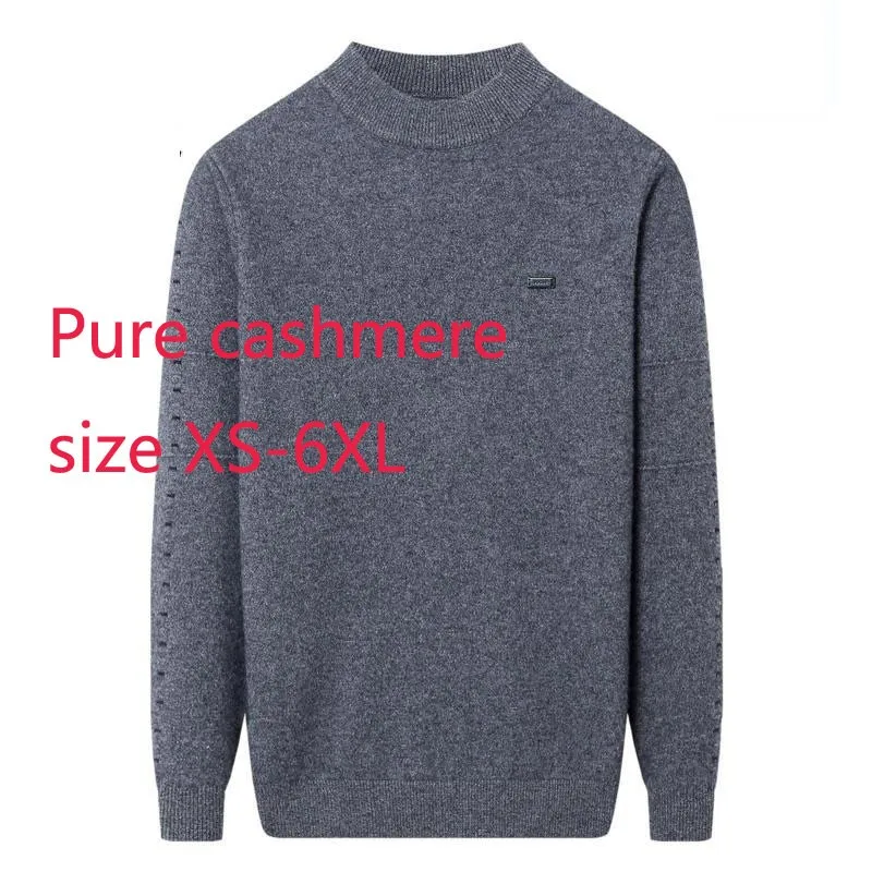 Новое поступление модный чистый кашемировый мужской повседневный вязаный утепленный зимний свитер с круглым вырезом приблизительно 5XL
Новое поступление модный чистый кашемировый мужской повседневный вязаный утепленный зимний свитер с круглым вырезом приблизительно 5XL