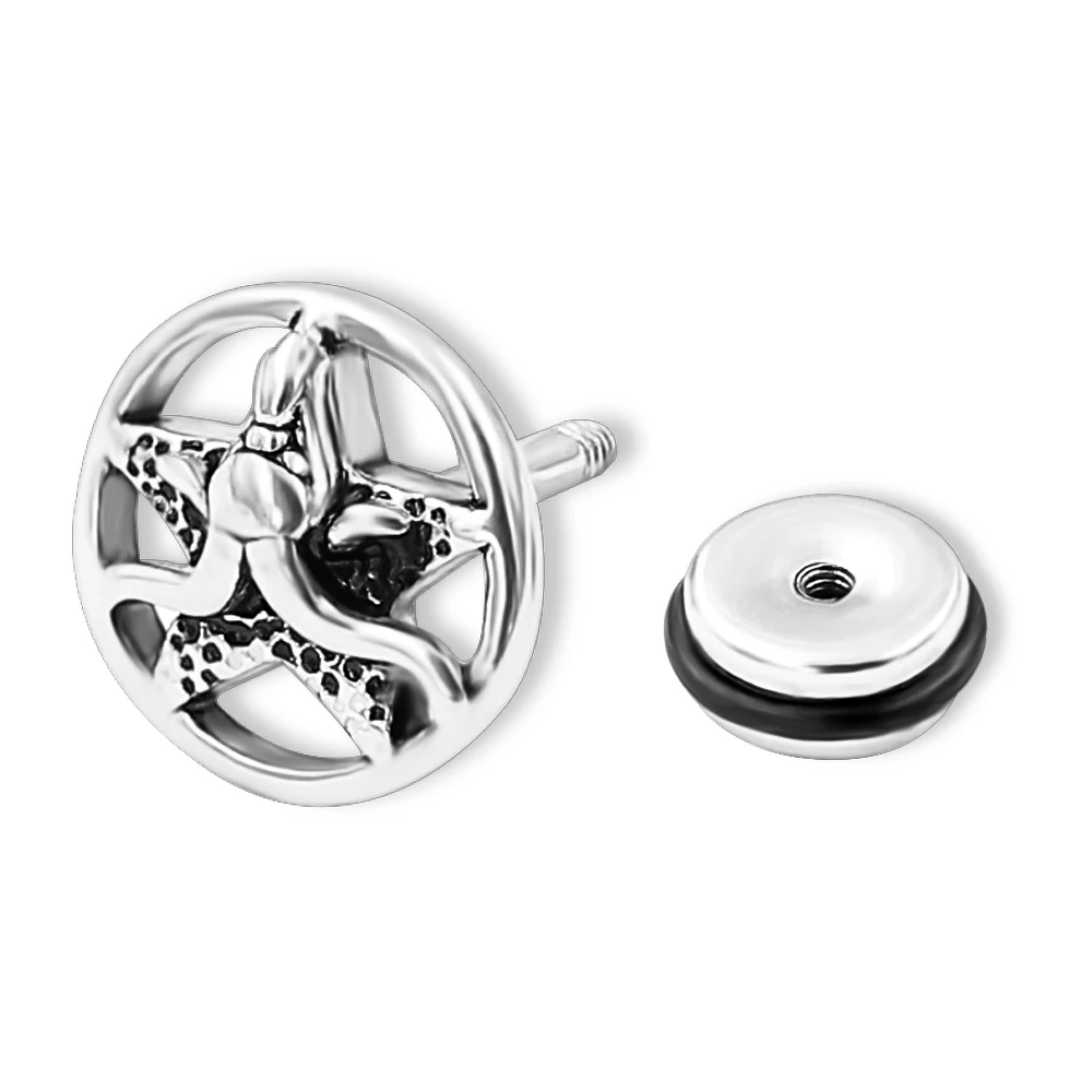 2021 новый тренд серьги-гвоздики в форме зло в виде морской звезды в готическом стиле, в стиле панк для крутым парнем серебро Цвет нержавеющая-...
2021 новый тренд серьги-гвоздики в форме зло в виде морской звезды в готическом стиле, в стиле панк для крутым парнем серебро Цвет нержавеющая-...