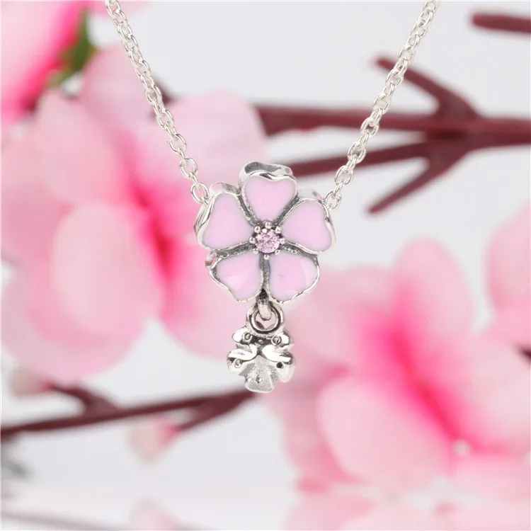 Original 925 Sterling Silver Bead Pink Enamel Plum Blossom String Beads Fit Pandora Women Bracelet & Necklace Diy Jewelry
Original 925 Sterling Silver Bead Pink Enamel Plum Blossom String Beads Fit Pandora Women Bracelet & Necklace Diy Jewelry