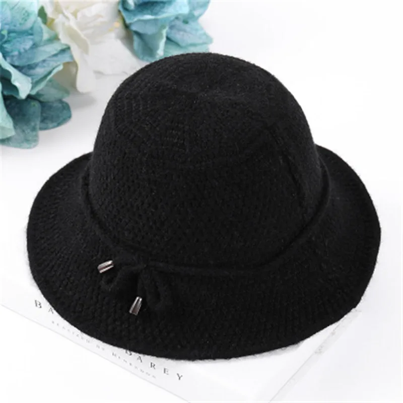 New Foldable Ladies Solid Color Wool Hat Korean Tide Wool Basin Hat Warm Knitted Hat Vertical Stripe Female Hat Knitted Hat
New Foldable Ladies Solid Color Wool Hat Korean Tide Wool Basin Hat Warm Knitted Hat Vertical Stripe Female Hat Knitted Hat