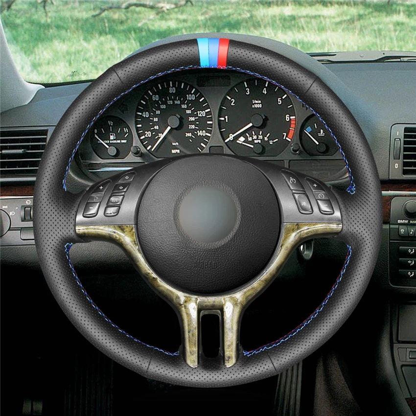 DIY Hand-stitched Customization Anti-Slip Wear-Resistant Steering Wheel Cover For BMW X3 E83 2005-2010 Car Interior Decoration
DIY Hand-stitched Customization Anti-Slip Wear-Resistant Steering Wheel Cover For BMW X3 E83 2005-2010 Car Interior Decoration