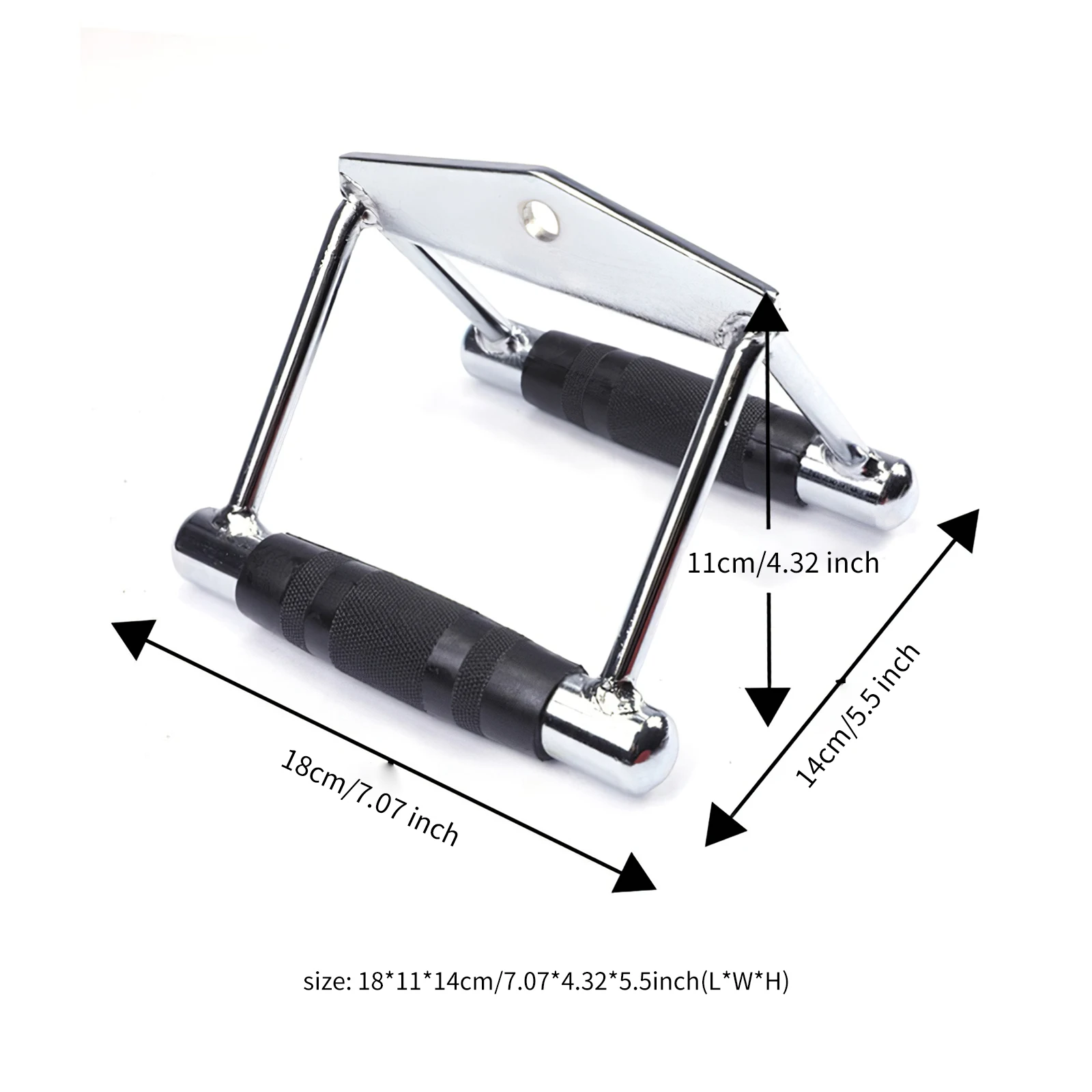 Exercise Handle Cable Machine Attachments V Handle Double Rowing Machine Handle For Gym Fitness Equipment Weight Lifting Workout
Exercise Handle Cable Machine Attachments V Handle Double Rowing Machine Handle For Gym Fitness Equipment Weight Lifting Workout
