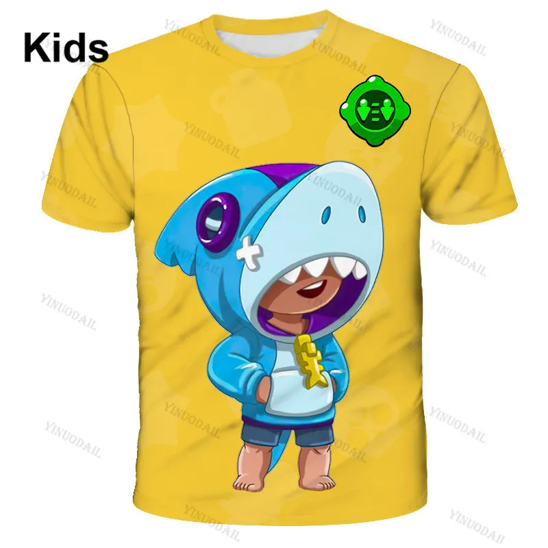 Leon and Stars,3 To 14 Years Spike Kids T-shirts Shooting Game 3D Printed Shirts Boys Girls Cartoon Tshirt Tops Teen Clothes
Leon and Stars,3 To 14 Years Spike Kids T-shirts Shooting Game 3D Printed Shirts Boys Girls Cartoon Tshirt Tops Teen Clothes