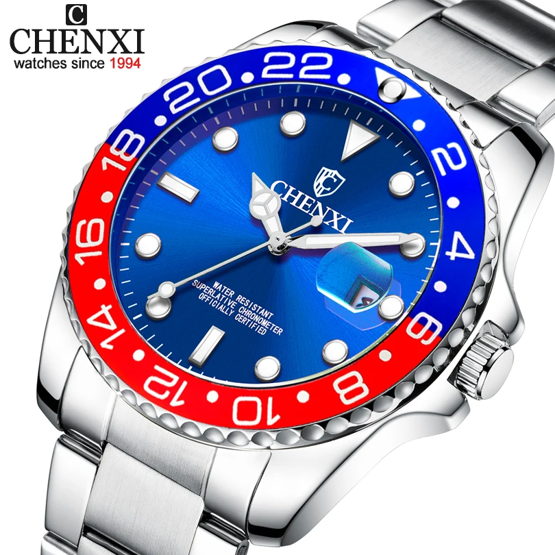 CHENXI Luxury Brand Men Business Sport Watches Men's Quartz Clock Full Steel Waterproof Wrist Watch relogio masculino Watch Man
CHENXI Luxury Brand Men Business Sport Watches Men's Quartz Clock Full Steel Waterproof Wrist Watch relogio masculino Watch Man